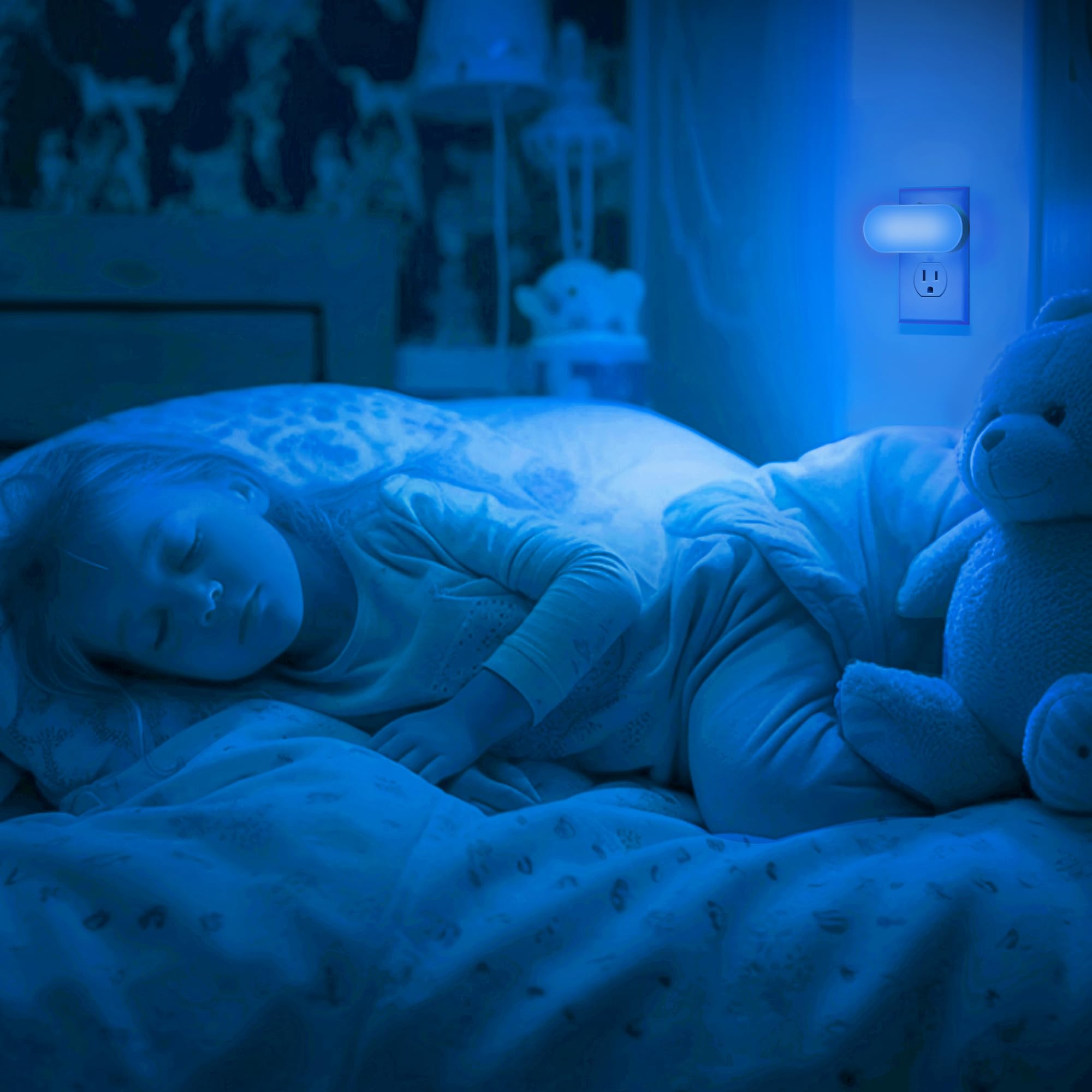 2-pack DORESshop night lights offer consistent performance for multiple spaces