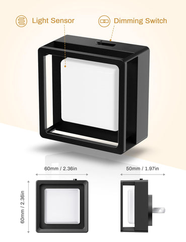DORESshop energy-efficient night light consumes only 1W for continued reliability