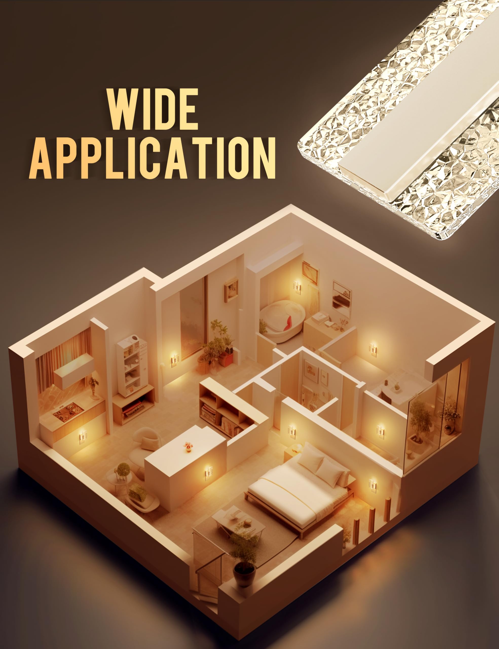 DORESshop dimmable brightness adjusts glow for reading or relaxing