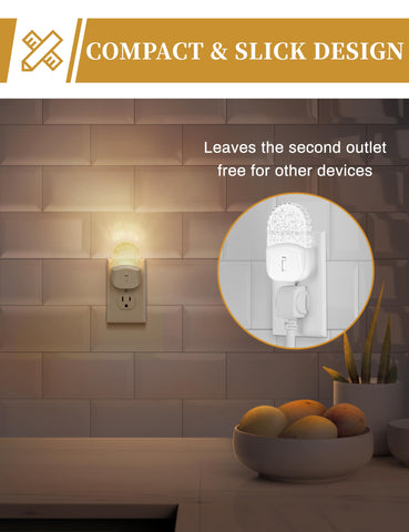 DORESshop elegant acrylic night light design complements modern home decor.