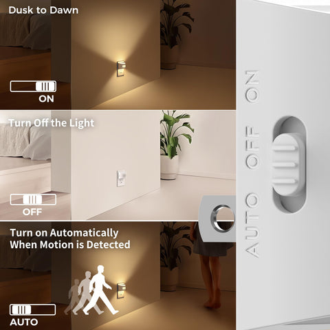 DORESshop LED night light with adjustable brightness for tailored glow.