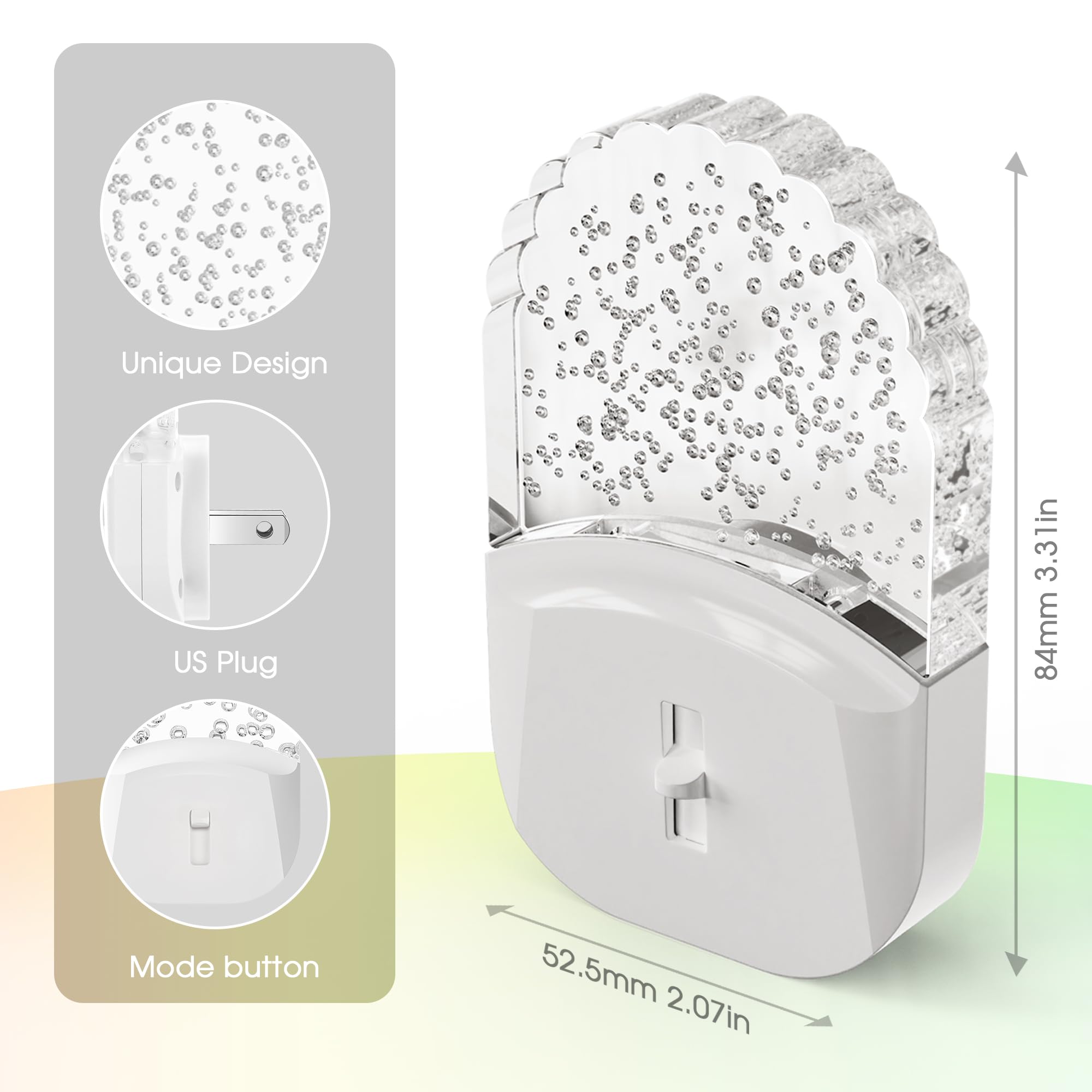 DORESshop LED night light dimmable brightness 0-100% for tasks