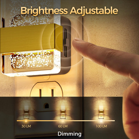 DORESshop LED night light dimmable brightness for customizable glow