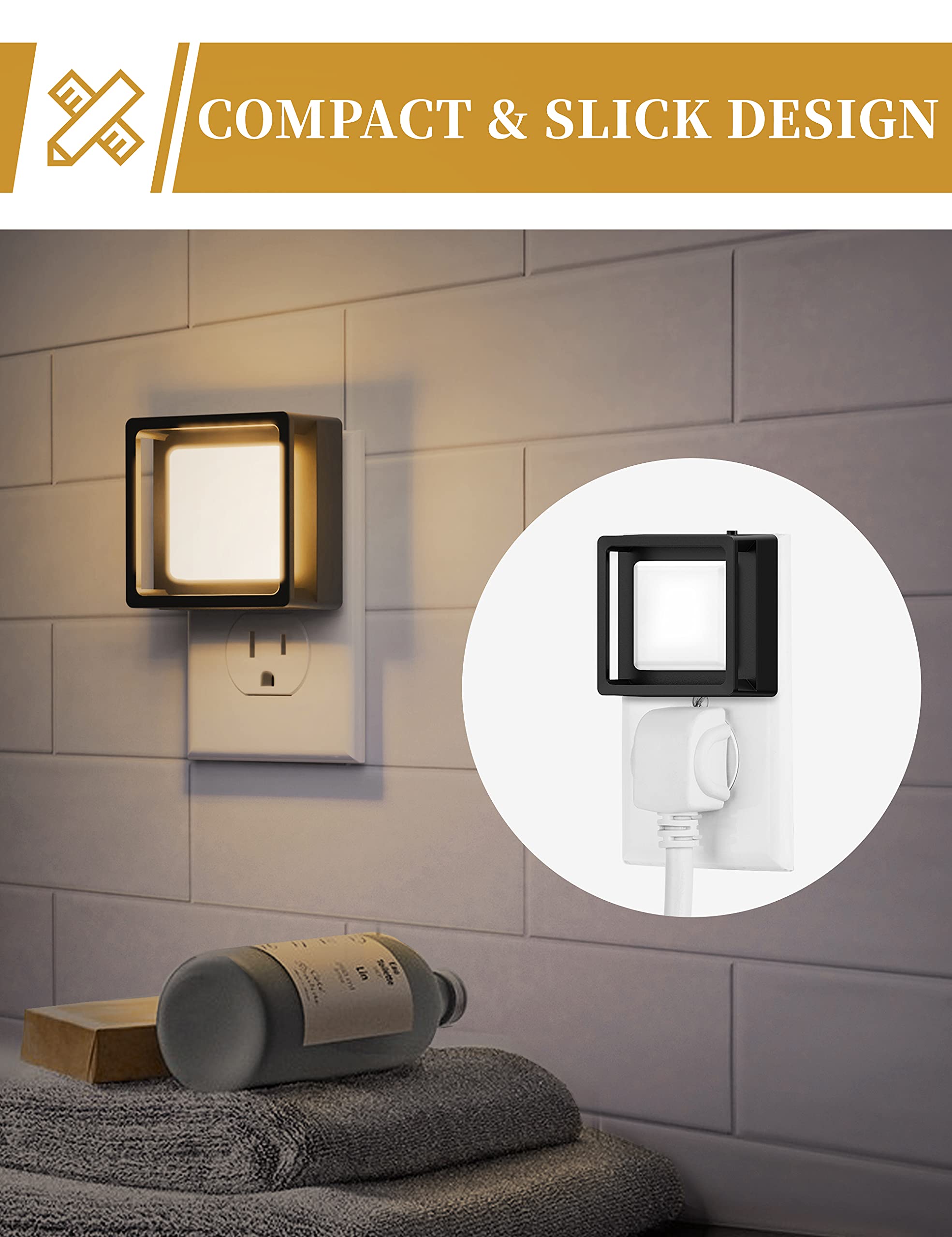 DORESshop long-lasting night light offers 30,000+ hours of use