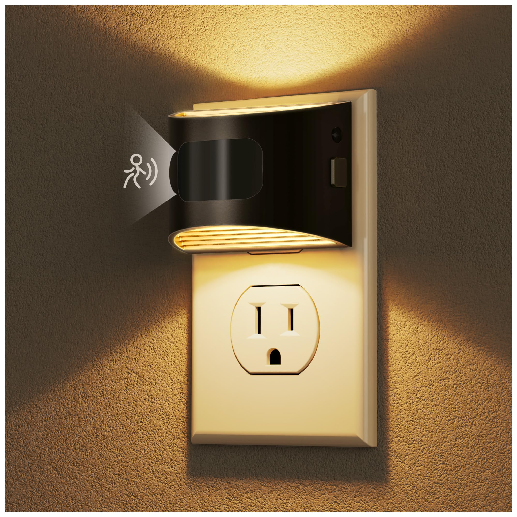 DORESshop LED night light 2-pack long-life emphasizes extended durability.