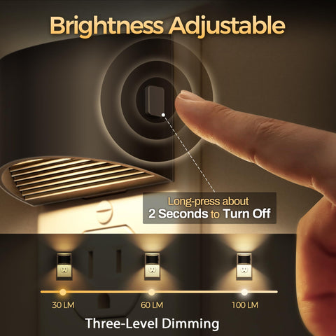 DORESshop plug in night light plugs into wall for convenient use