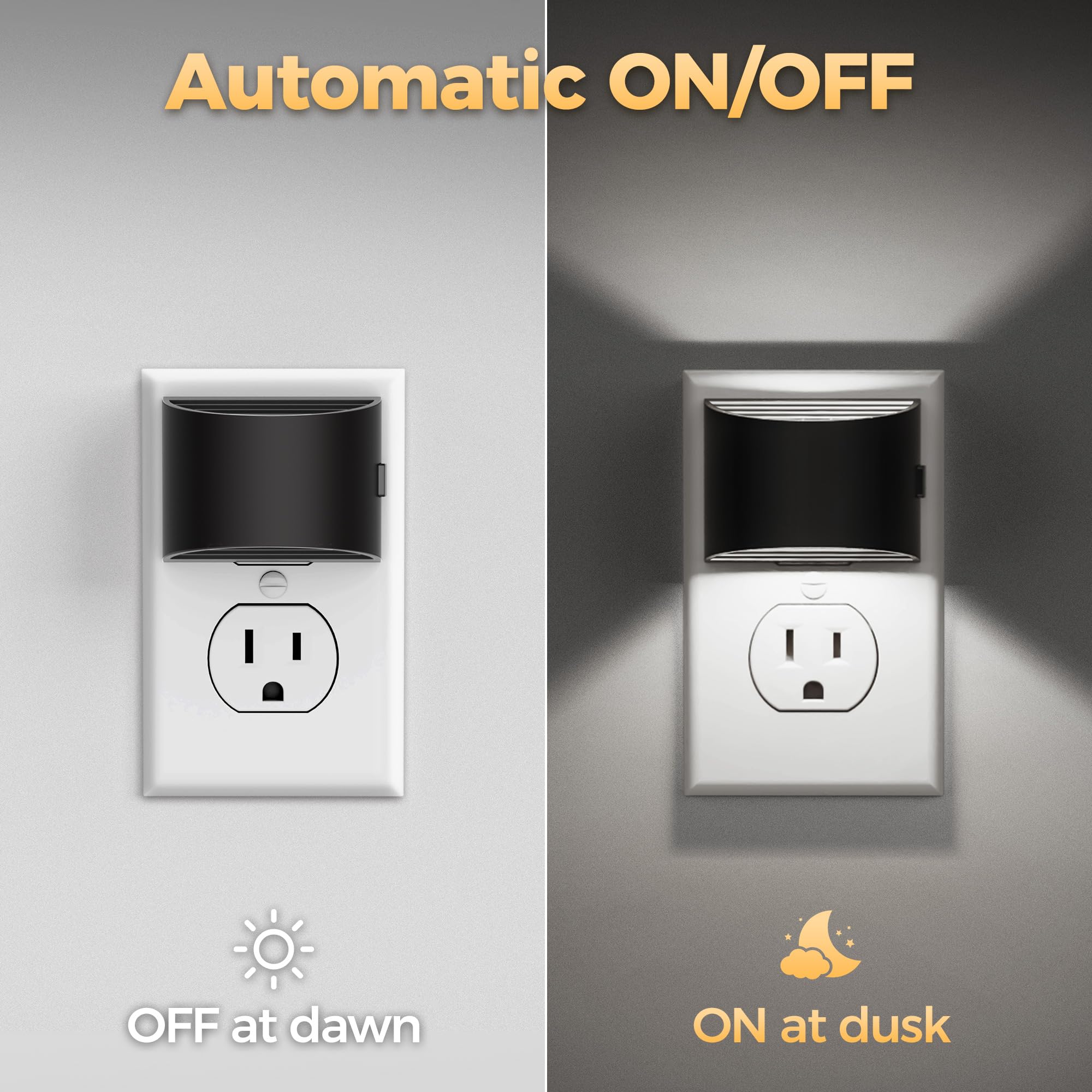 DORESshop 3-level brightness control at the wall plug for customizable glow.
