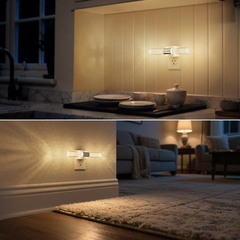 DORESshop dimmable brightness lets you tailor night-lit ambiance.