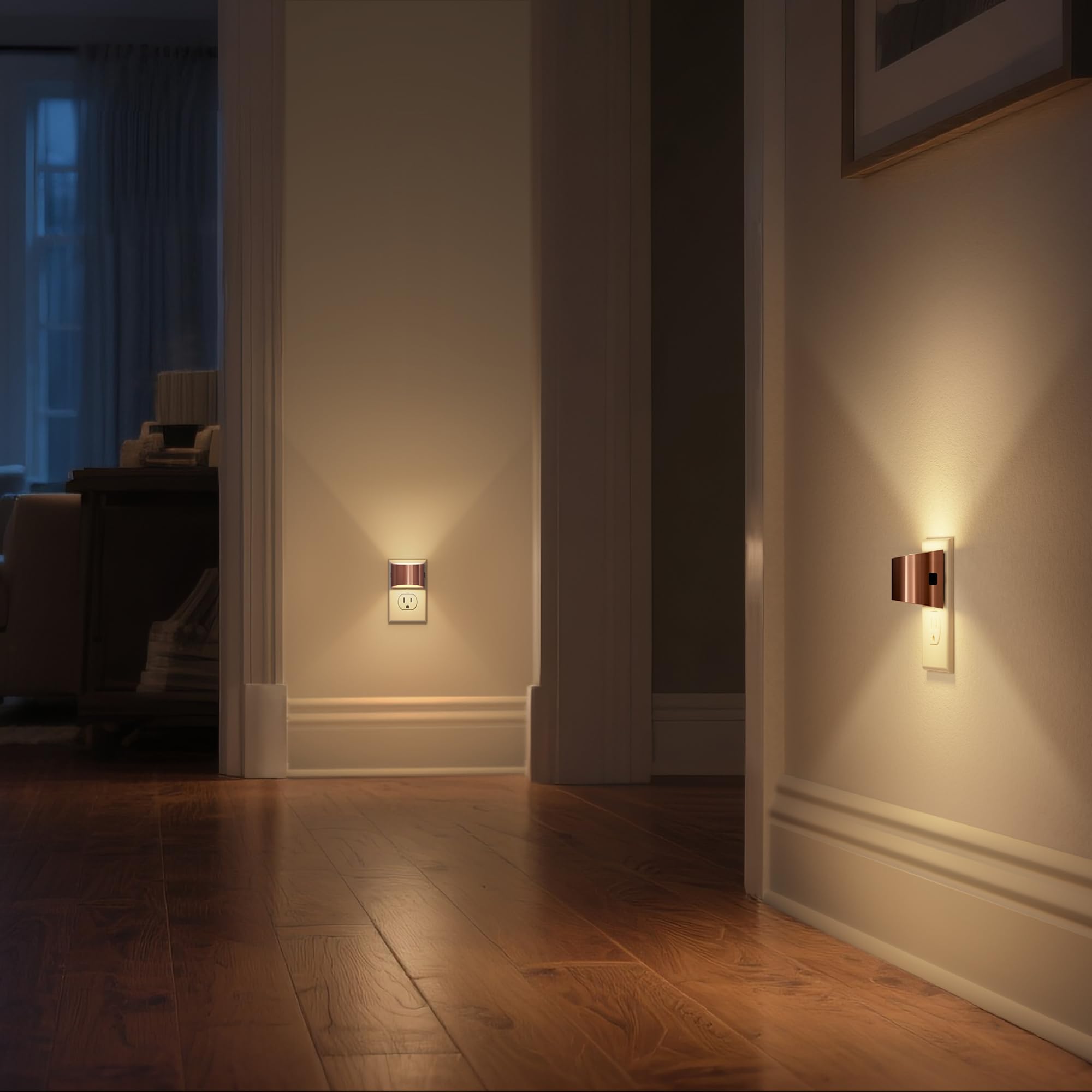 DORESshop night light in bathroom providing low-level illumination