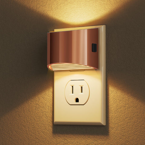 DORESshop night light in hallway guiding steps with warm glow