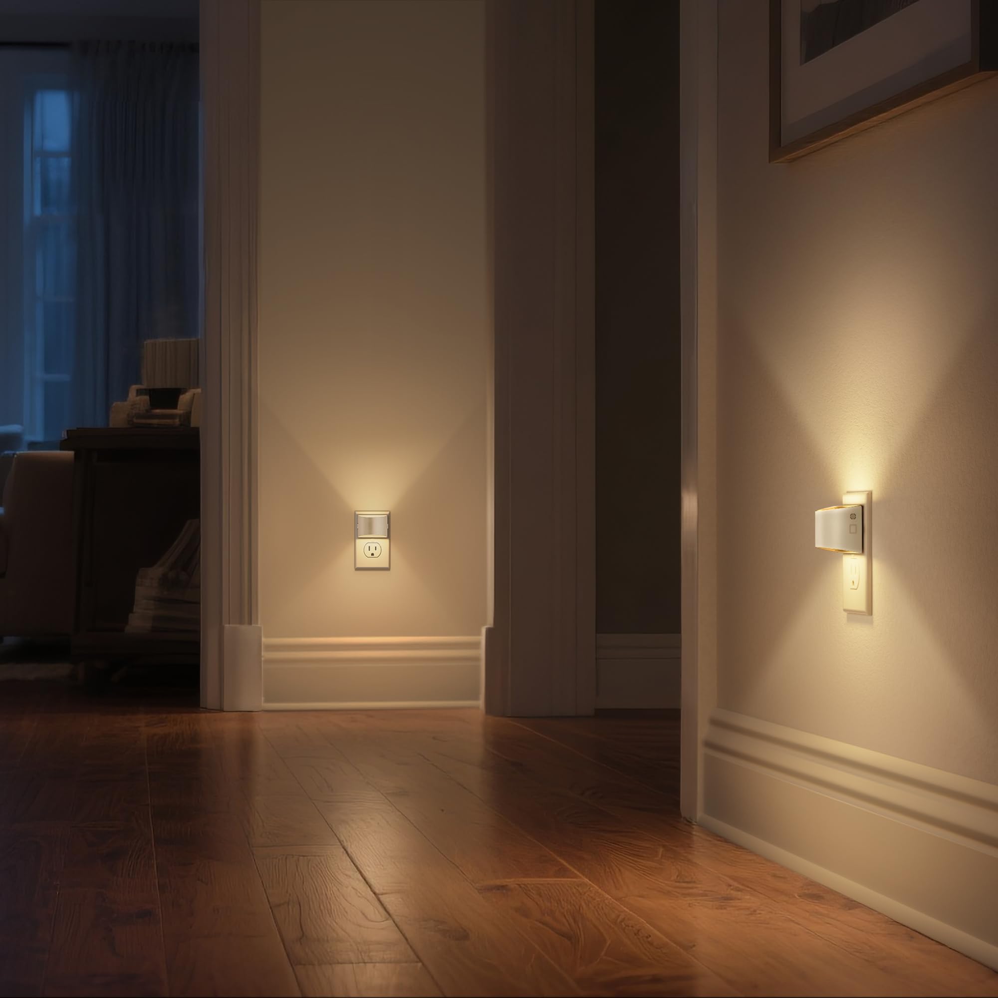 DORESshop plug-in design provides easy, safe lighting at night