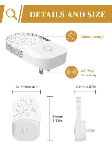 DORESshop compact plug-in lights brighten corridors without glare.