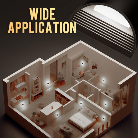 DORESshop 5000K warm glow creates inviting atmosphere in living areas.