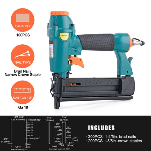 Dotool 18ga nails included for immediate use