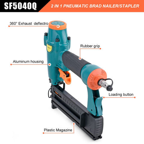 Dotool 2-in-1 nailer-stapler enables easy switching