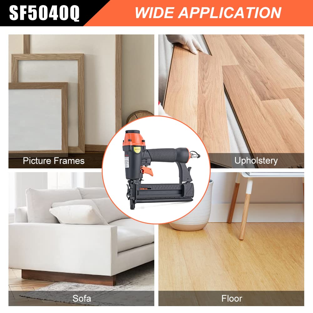 Dotool brad nailer carry case with accessories for organization.