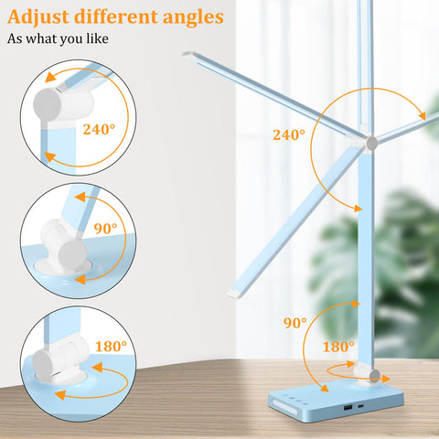 Eye-friendly Dott Arts LED glow reduces glare during reading