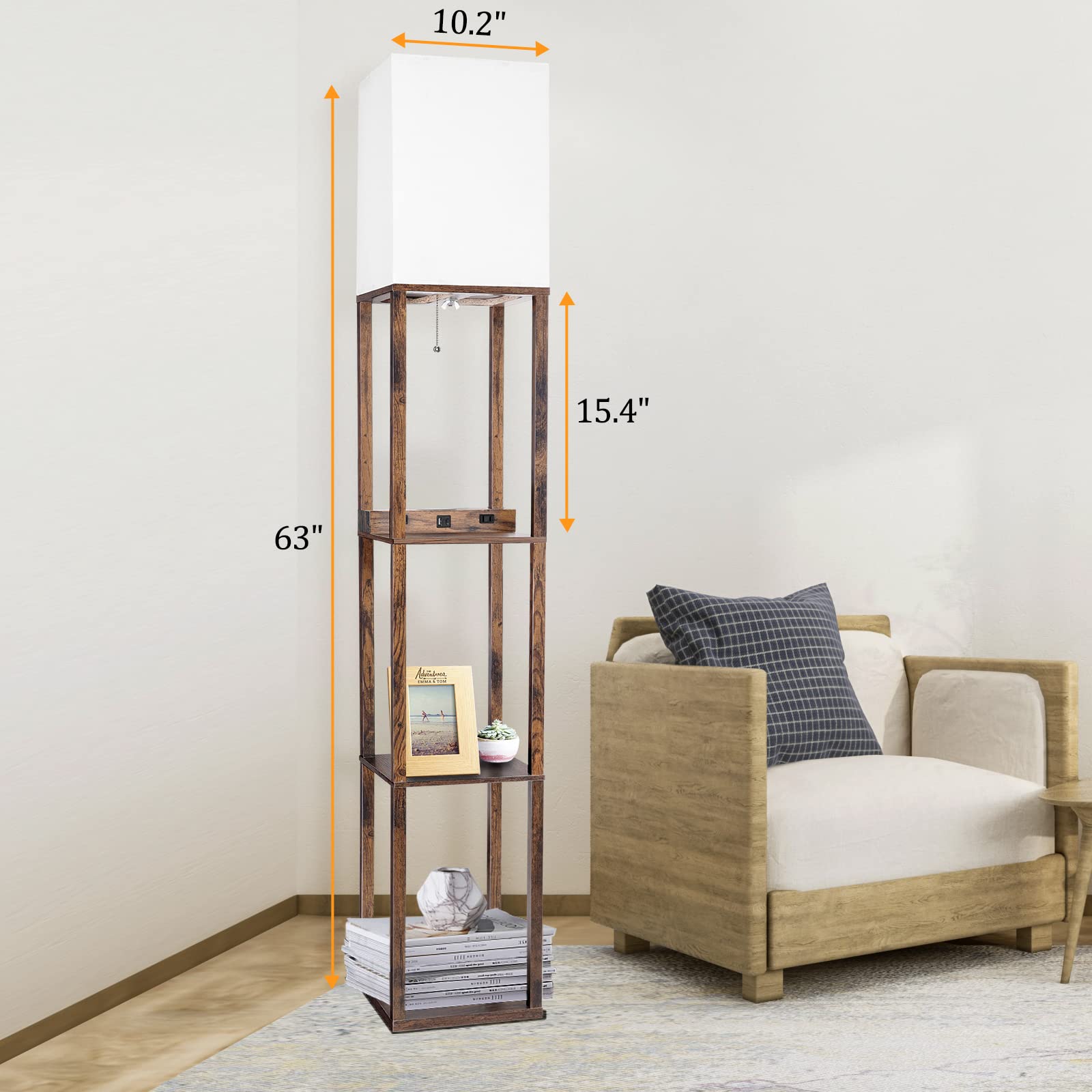 Dott Arts outlets and USB ports simplify charging multiple devices