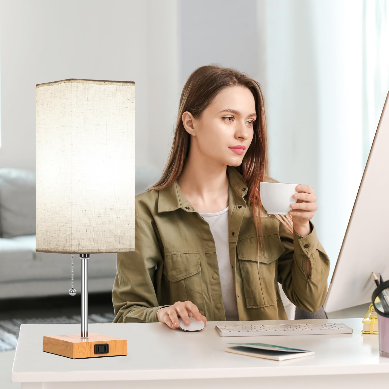 Dott Arts lamp is easy to assemble for quick setup.