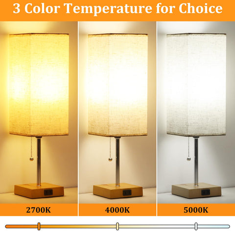 Dott Arts pull chain table lamp for easy on/off control.