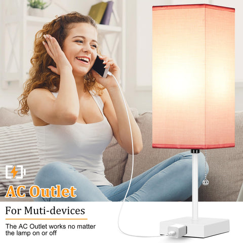 Dott Arts two included non-flicker LED bulbs for immediate use.
