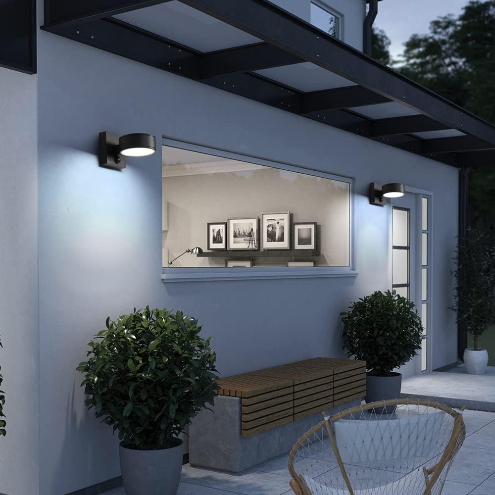 Easy-install height guidance for Double Century fixture at 6.56 to 8.2 feet