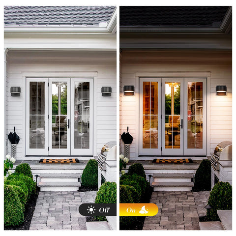 Double Century outdoor wall light waterproof for all weather conditions.