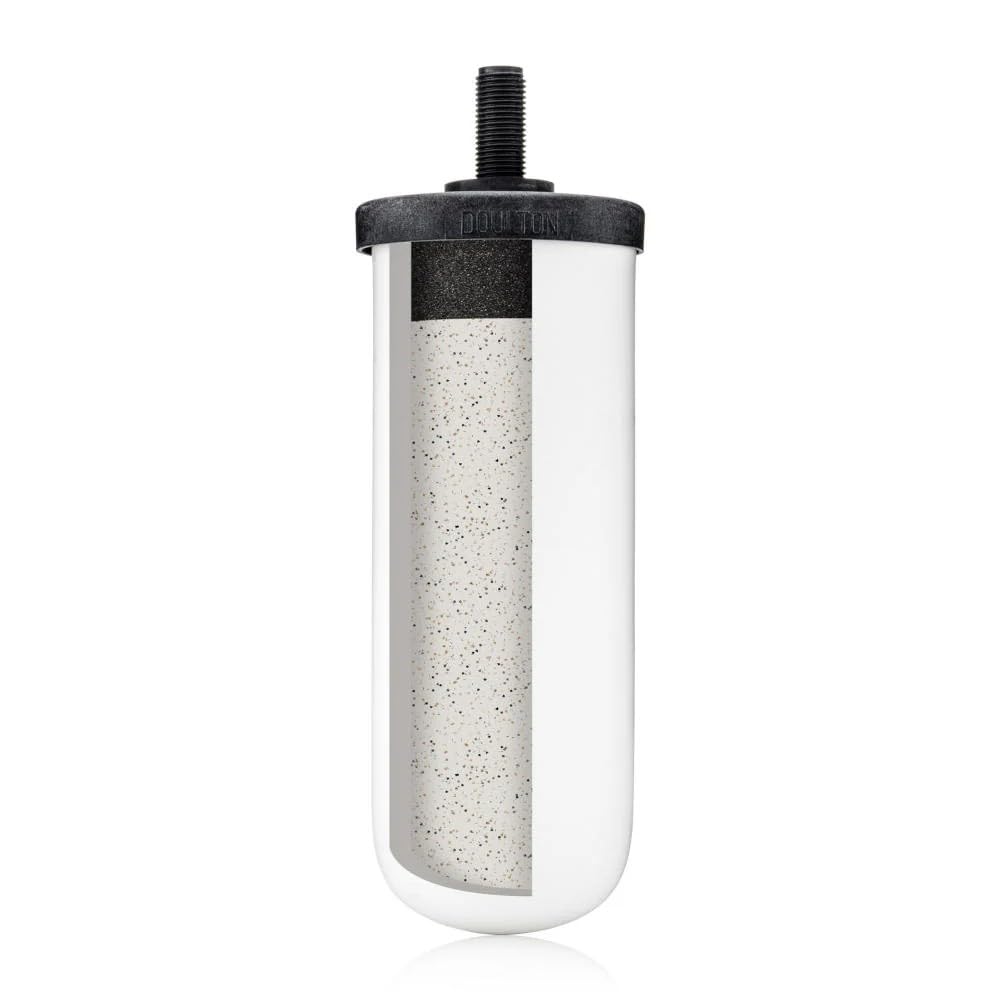 DOULTON Bio-Tect ceramic close-up highlights self-sterilizing surface for safer filtration