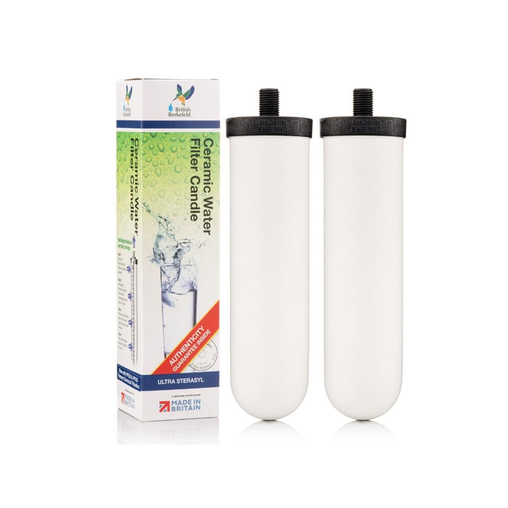DOULTON Berkefeld filter candle, Berkey-compatible, clean water for daily use.