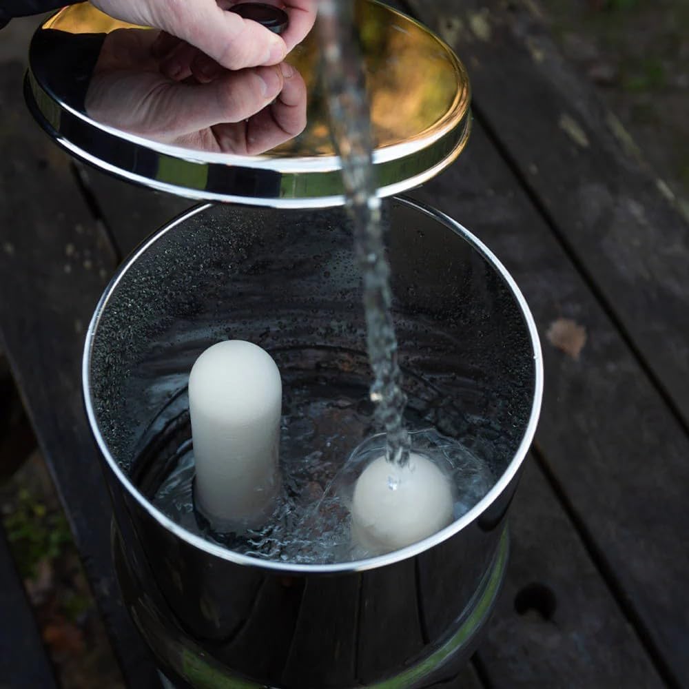 Durable DOULTON ceramic candle design supports reliable performance