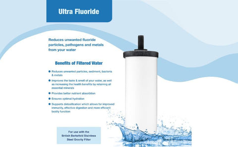 DOULTON long-life ceramic filter candle ensures extended replacement intervals