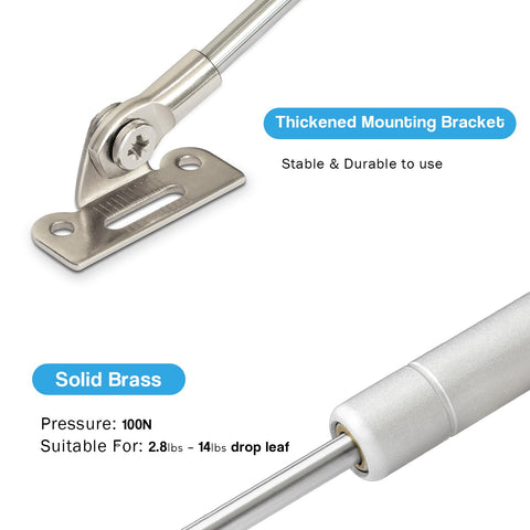 Douper softly drops the leaf to prevent fast closures and protect surfaces.