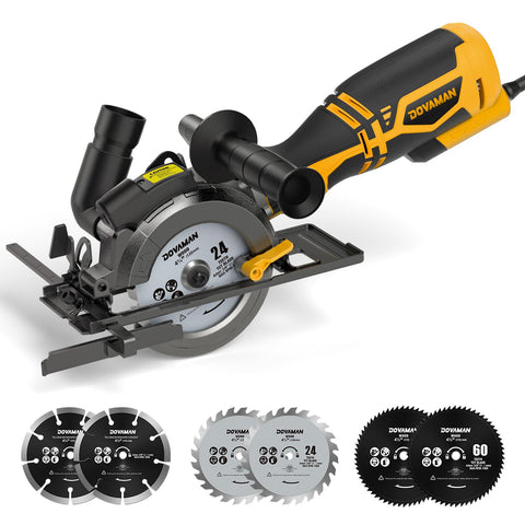 DOVAMAN MCS01A circular saw with laser guide for precise straight cuts