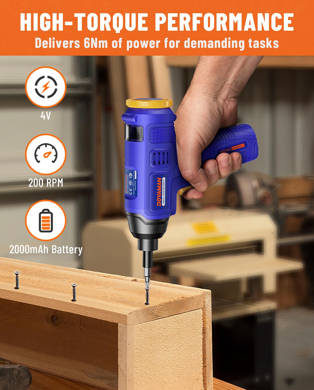 DOVAMAN E009A Type-C fast charge for quick reuse.