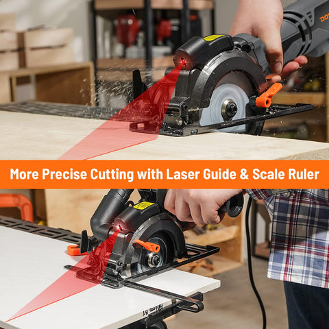 DOVAMAN MCS01A edge guide aiding accurate crosscuts
