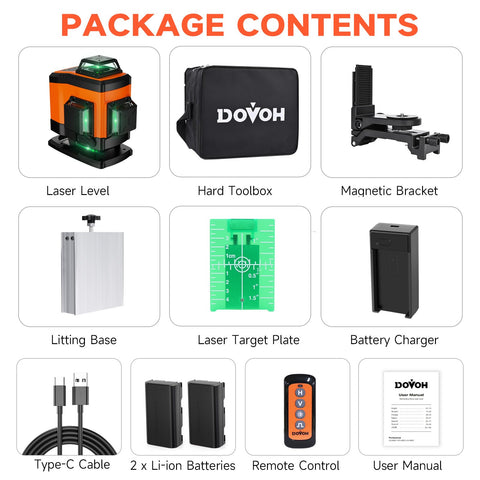 DOVOH K4-360G pulse mode supports outdoor use with a receiver.