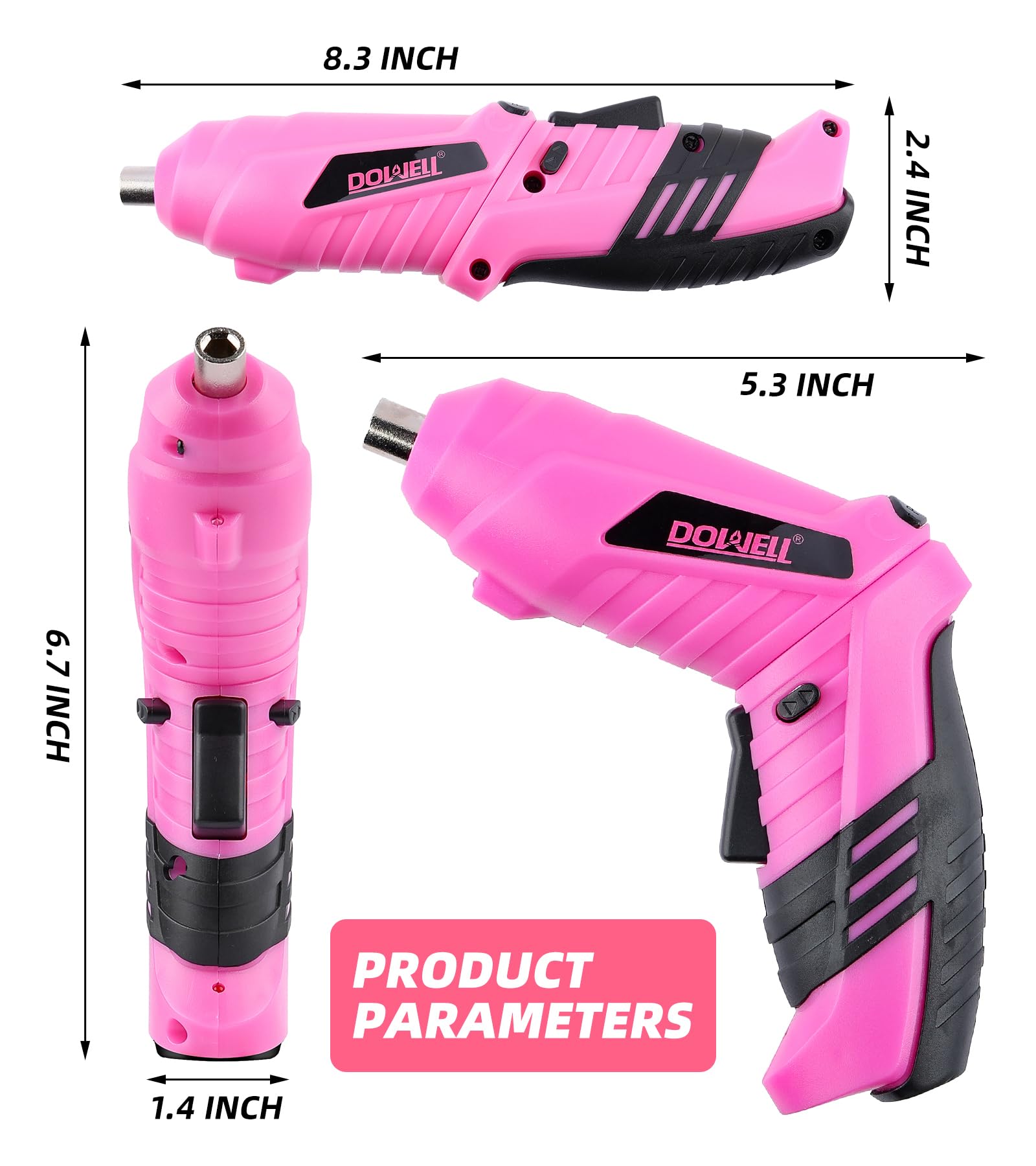 DOWELL 3Nm-torque compact tool offers steady performance for daily tasks.
