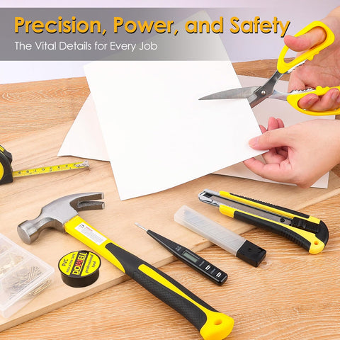 DOWELL versatile furniture assembly and DIY use with the full tool set.