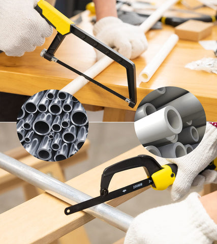 DOWELL quick-change knob eases blade replacement and tension adjustment