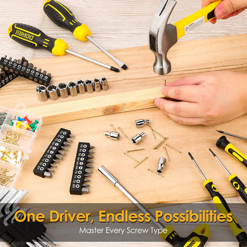 DOWELL screwdrivers bits and sockets cover essential DIY tasks at home.