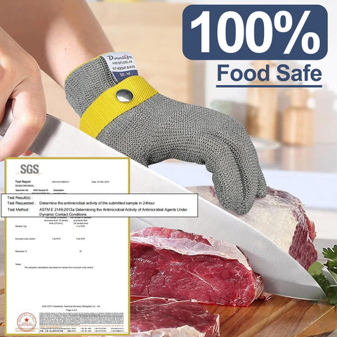 Dowellife Level 9 glove made with food-grade materials for direct contact.