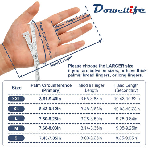 Dowellife Level 9 glove suitable for butcher shops, kitchens, and DIY uses.