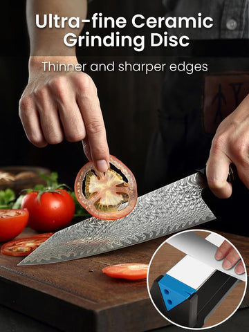 Dowox non-slip base keeps stones steady during sharpening sessions.