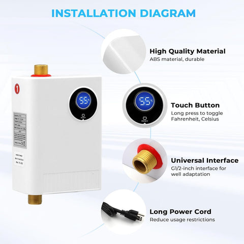 DOYXC safety features include IPX4 and leak protection.