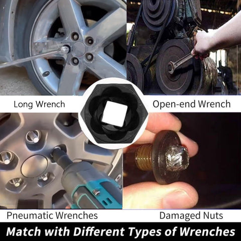DPTOOL wheel lock removal kit helps recover stuck lug nuts efficiently