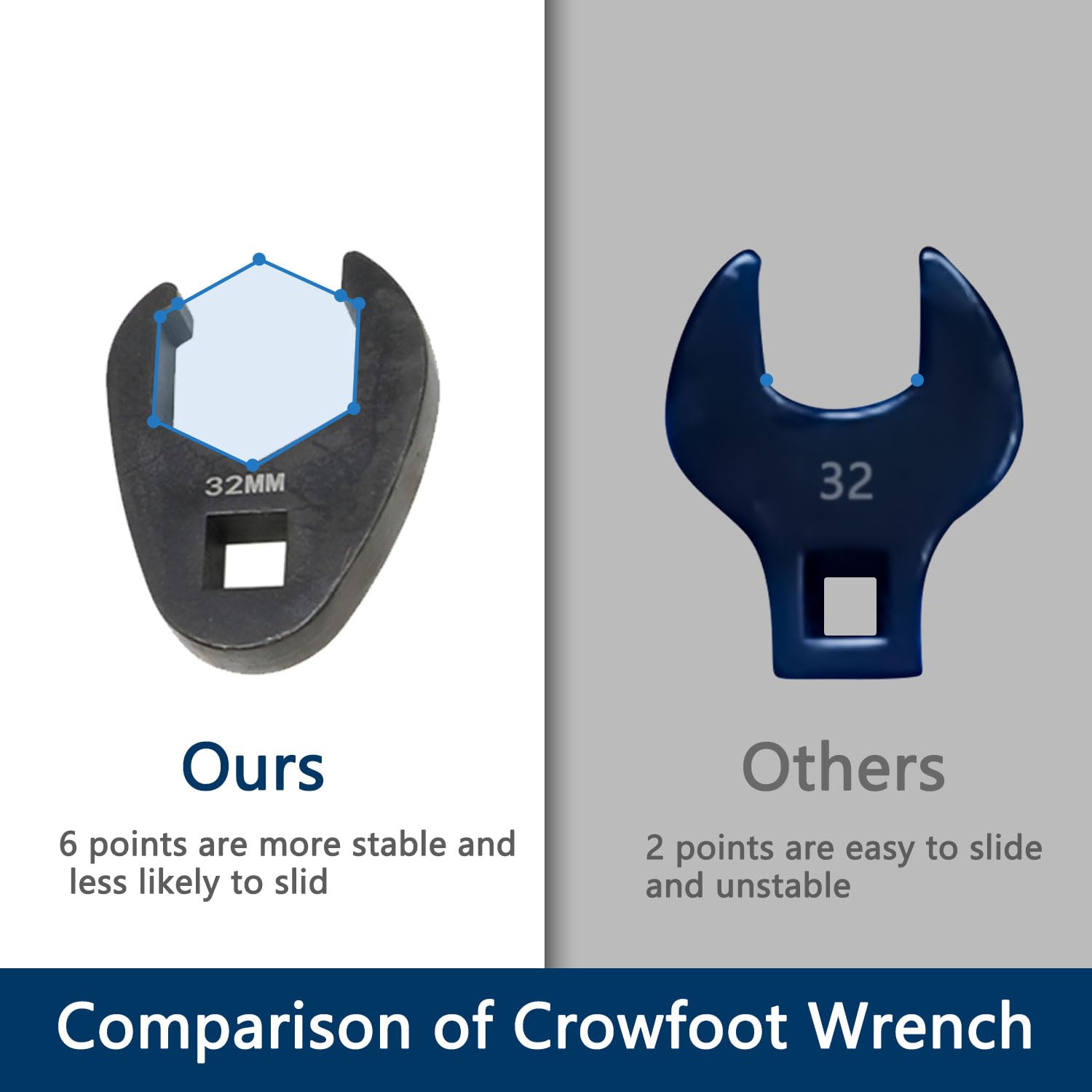 DPTOOL wrenches are ideal for power steering lines, fuel lines, and brake components.