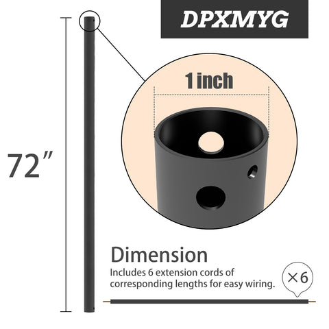 DPXMYG easy installation guide depicting step-by-step setup