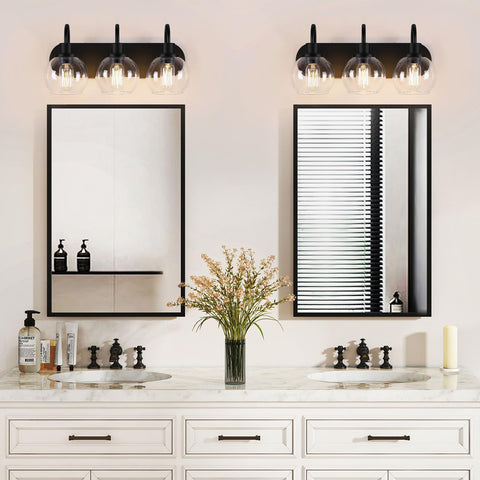Dpyrrhic easy-install vanity light with complete hardware included
