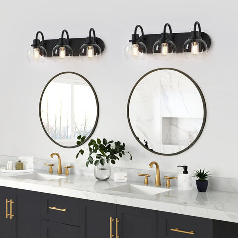 Dpyrrhic vanity light installed pointing up or down for flexible mounting