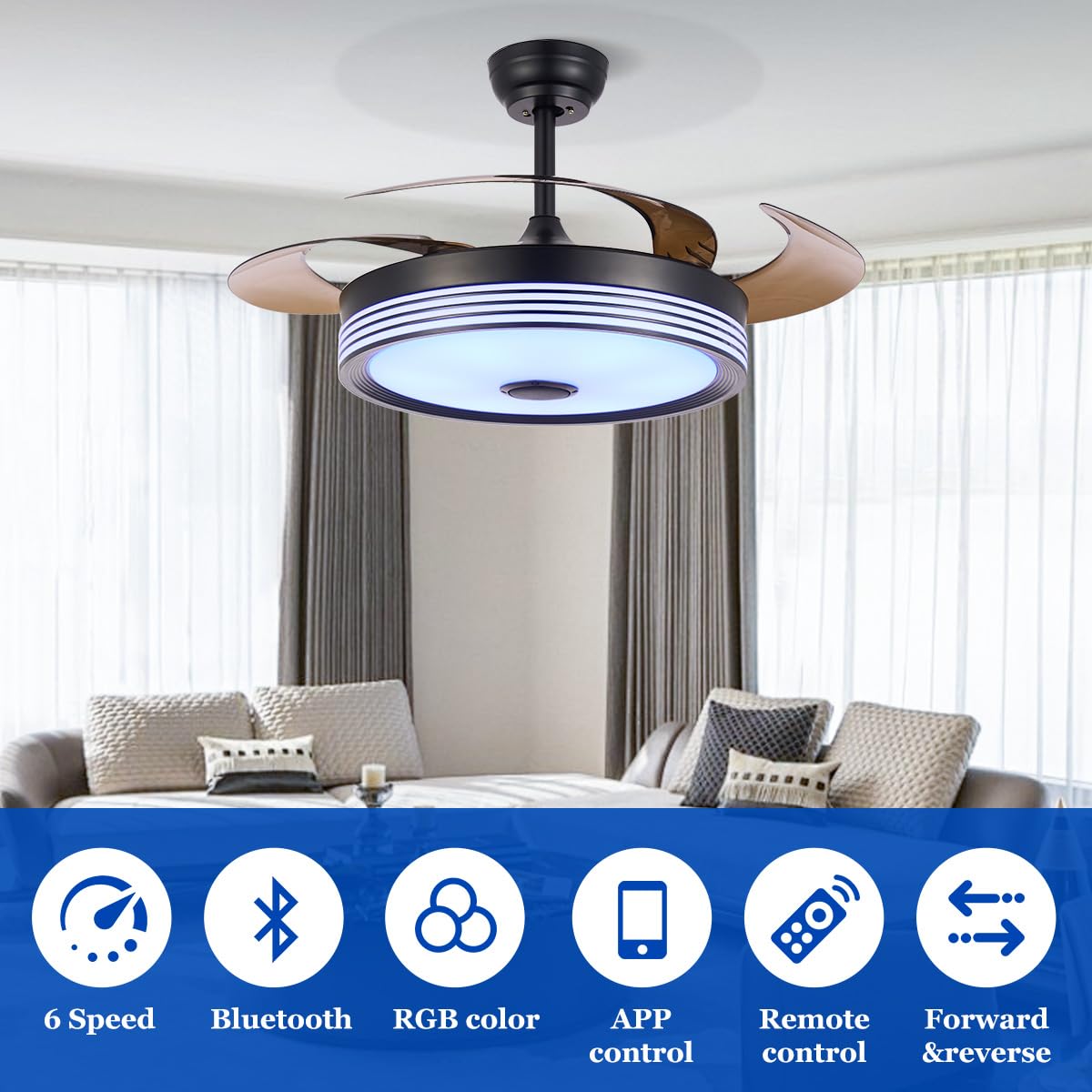 Dr.Light quiet operation at 35 dB for peaceful spaces